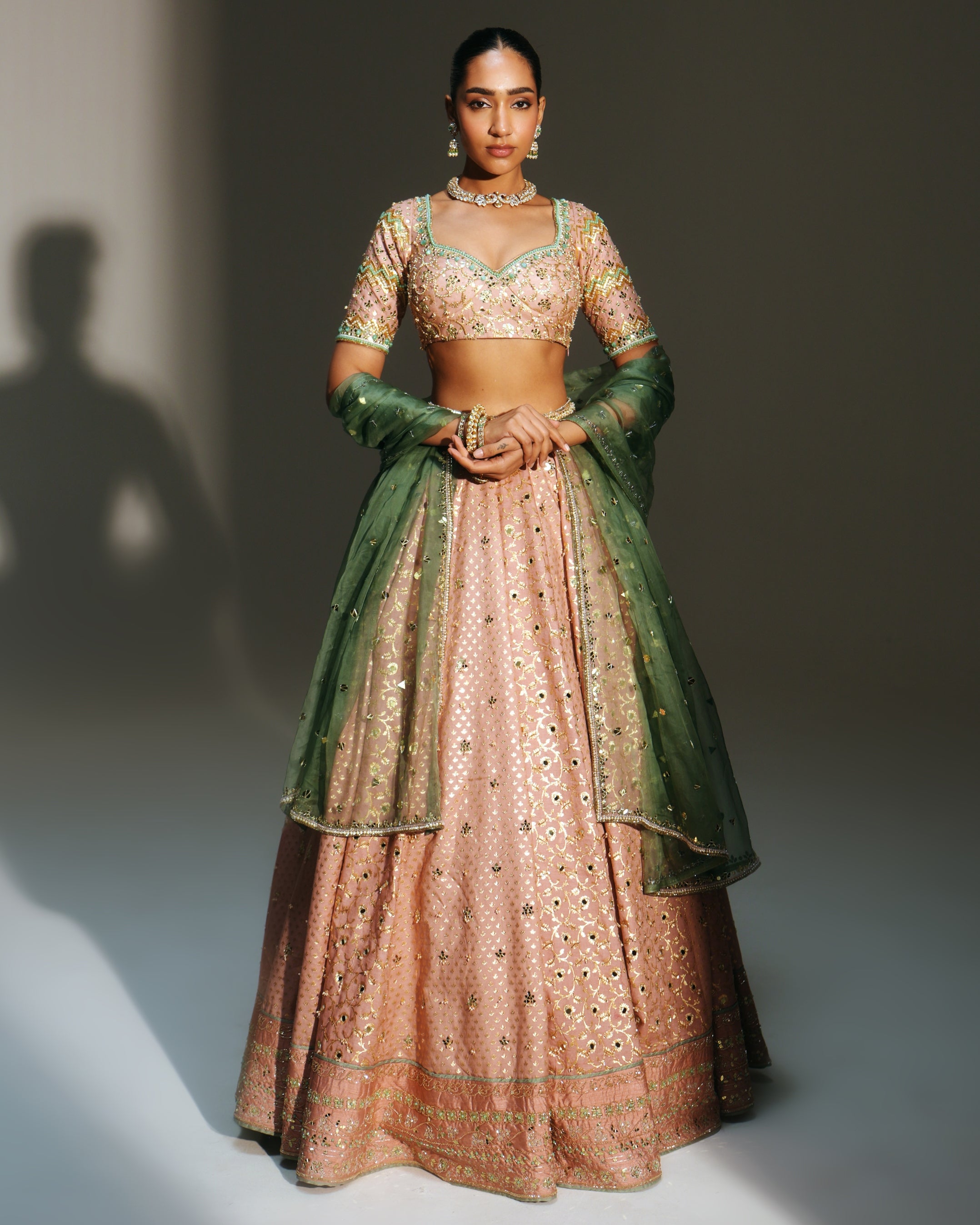 Farah Lehenga Set
