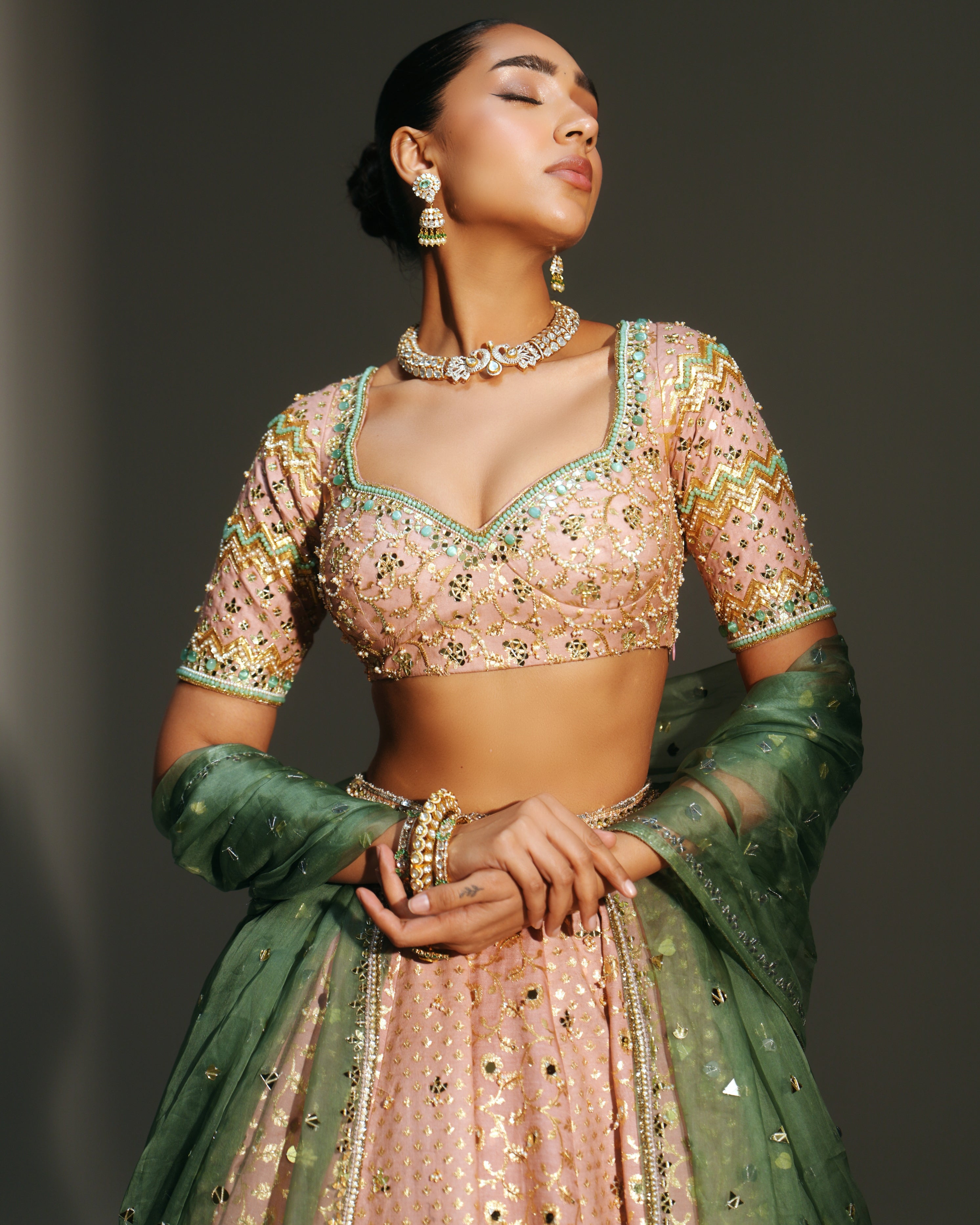 Farah Lehenga Set