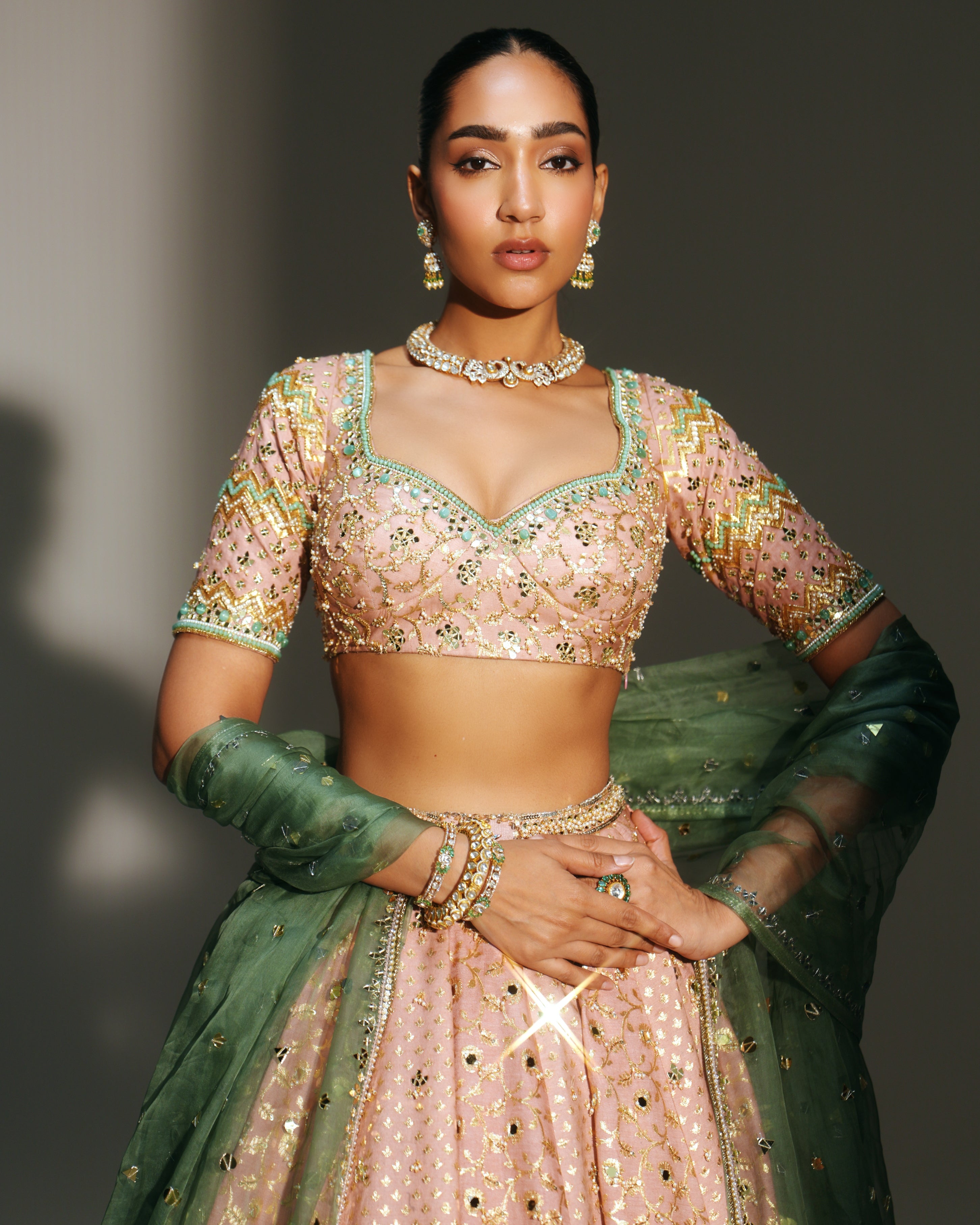 Farah Lehenga Set