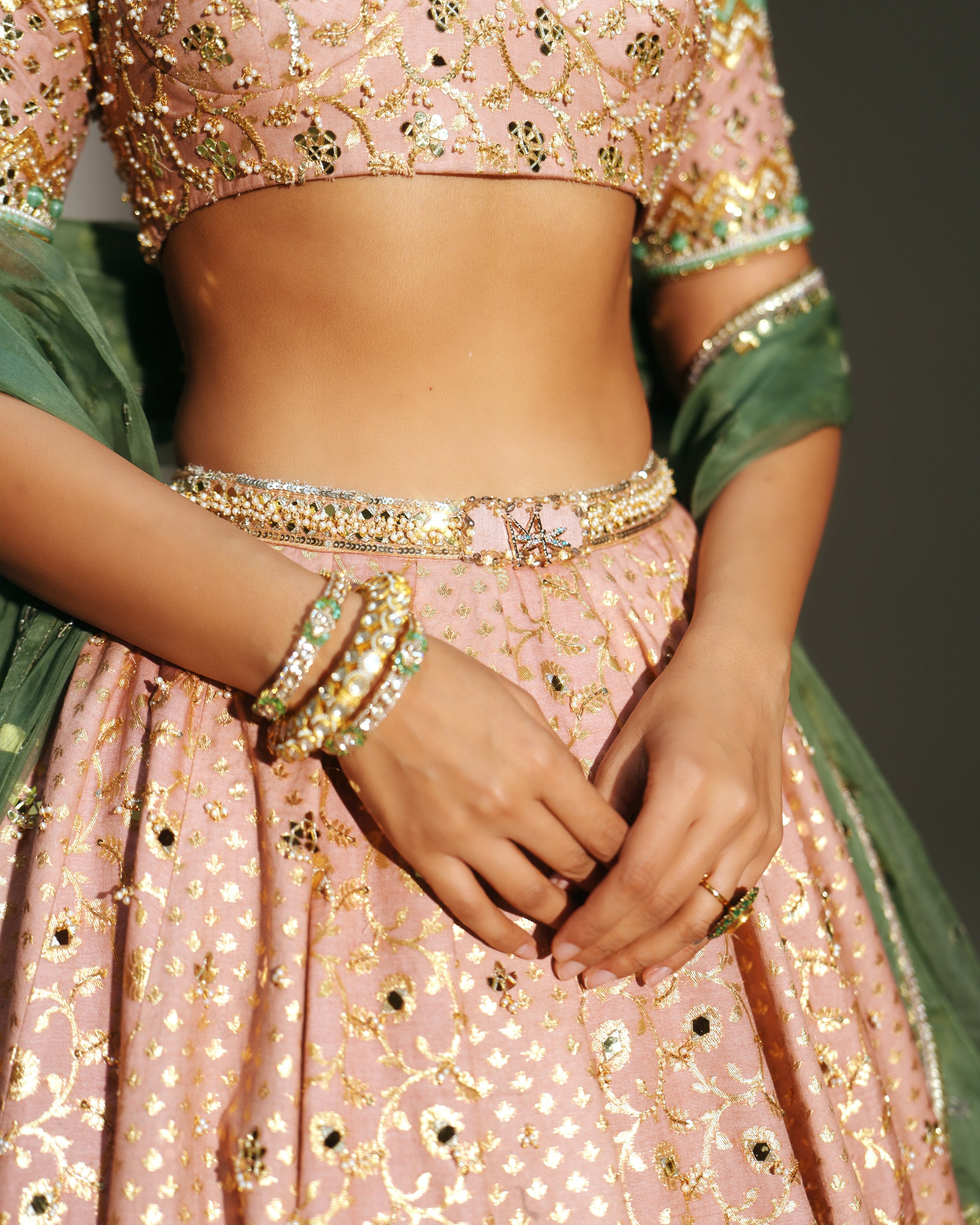 Farah Lehenga Set