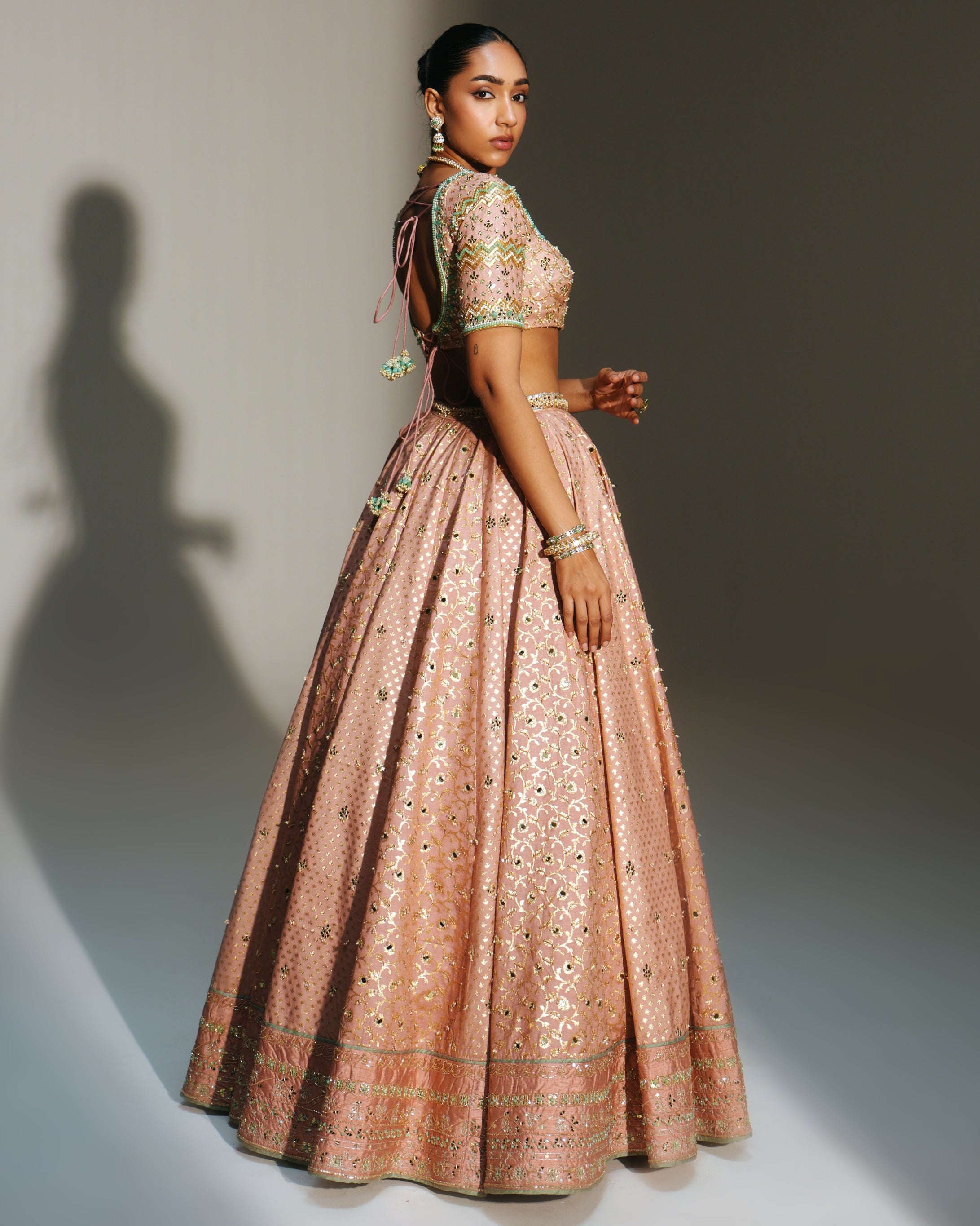 Farah Lehenga Set