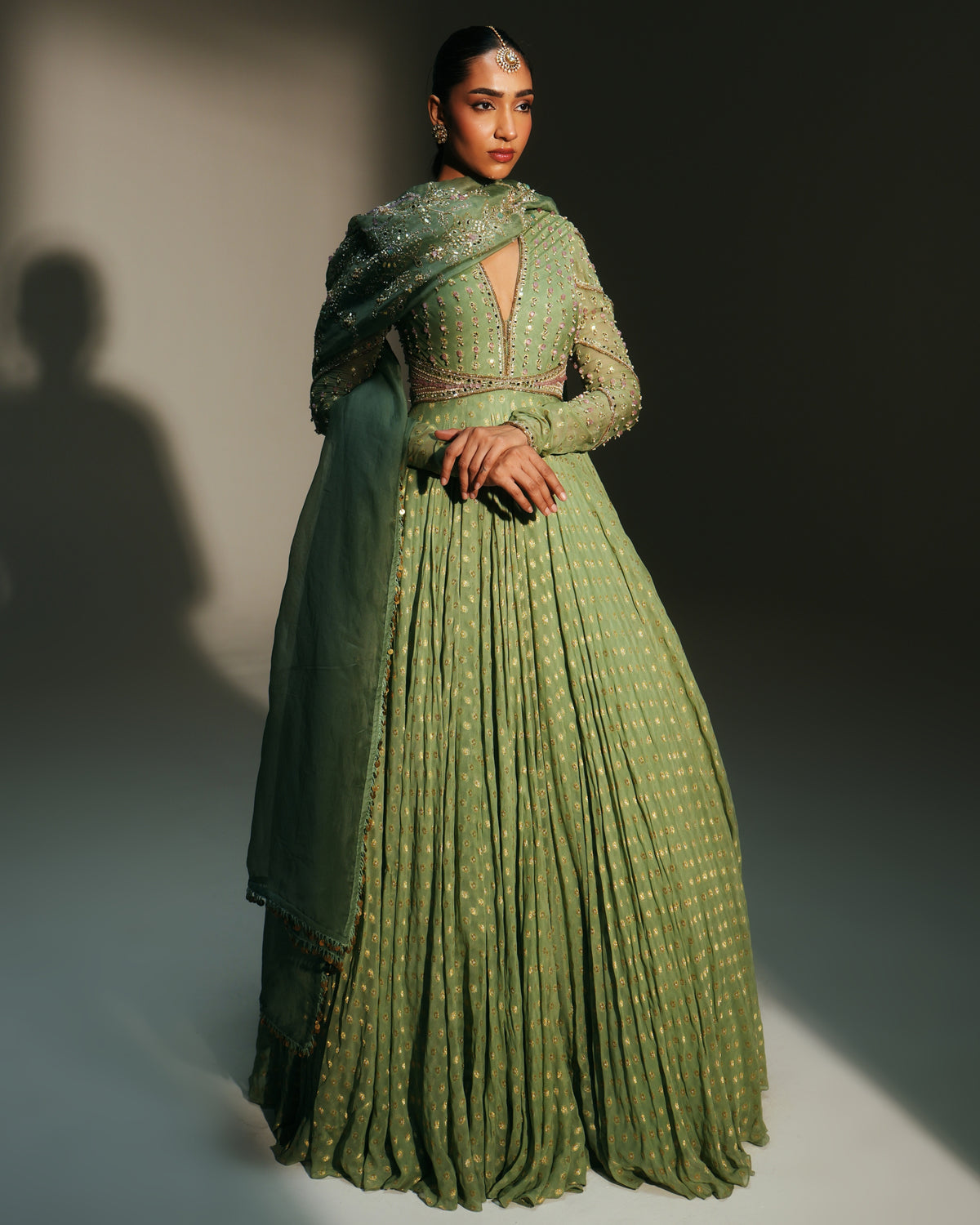 Chaya Anarkali Set