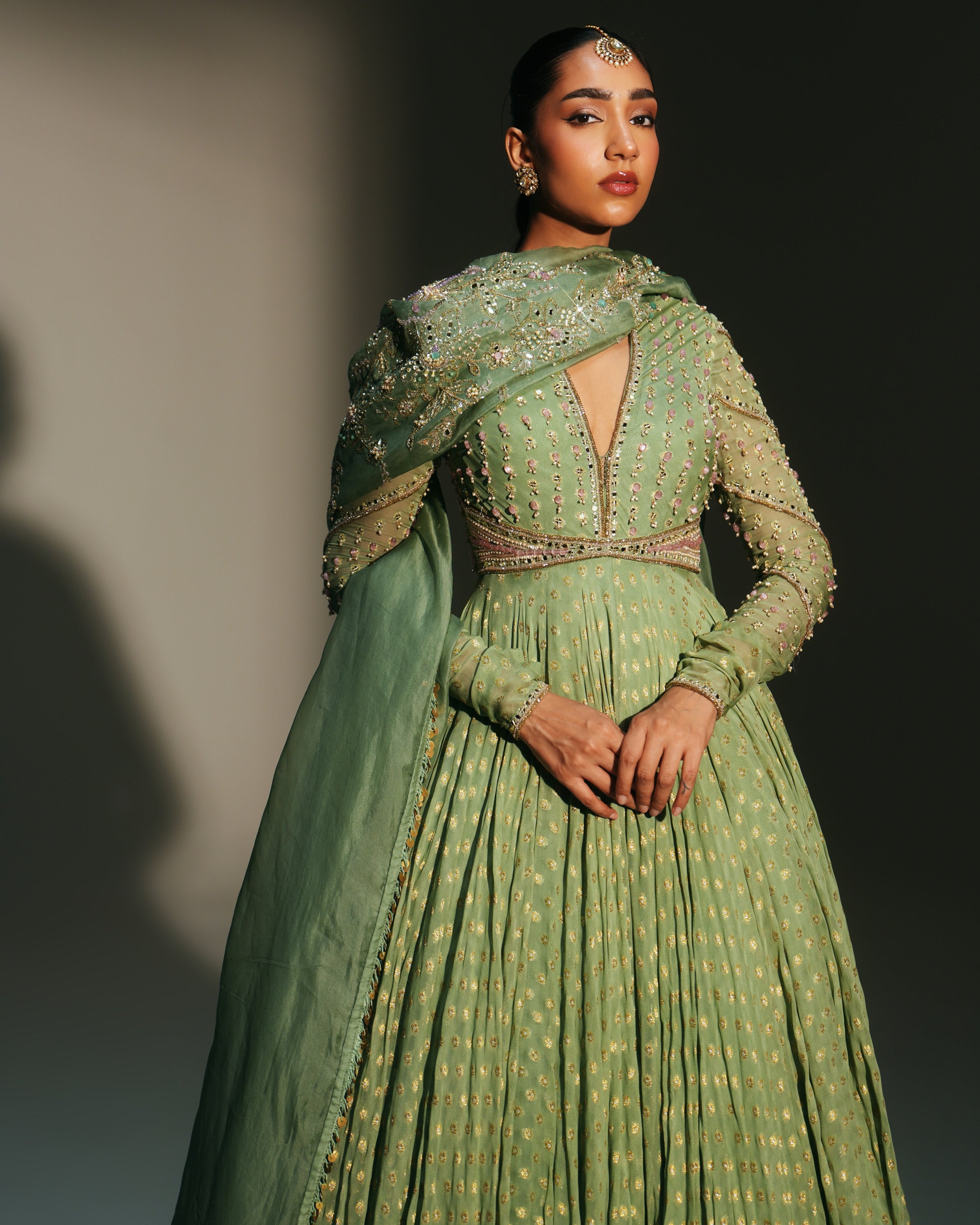 Chaya Anarkali Set