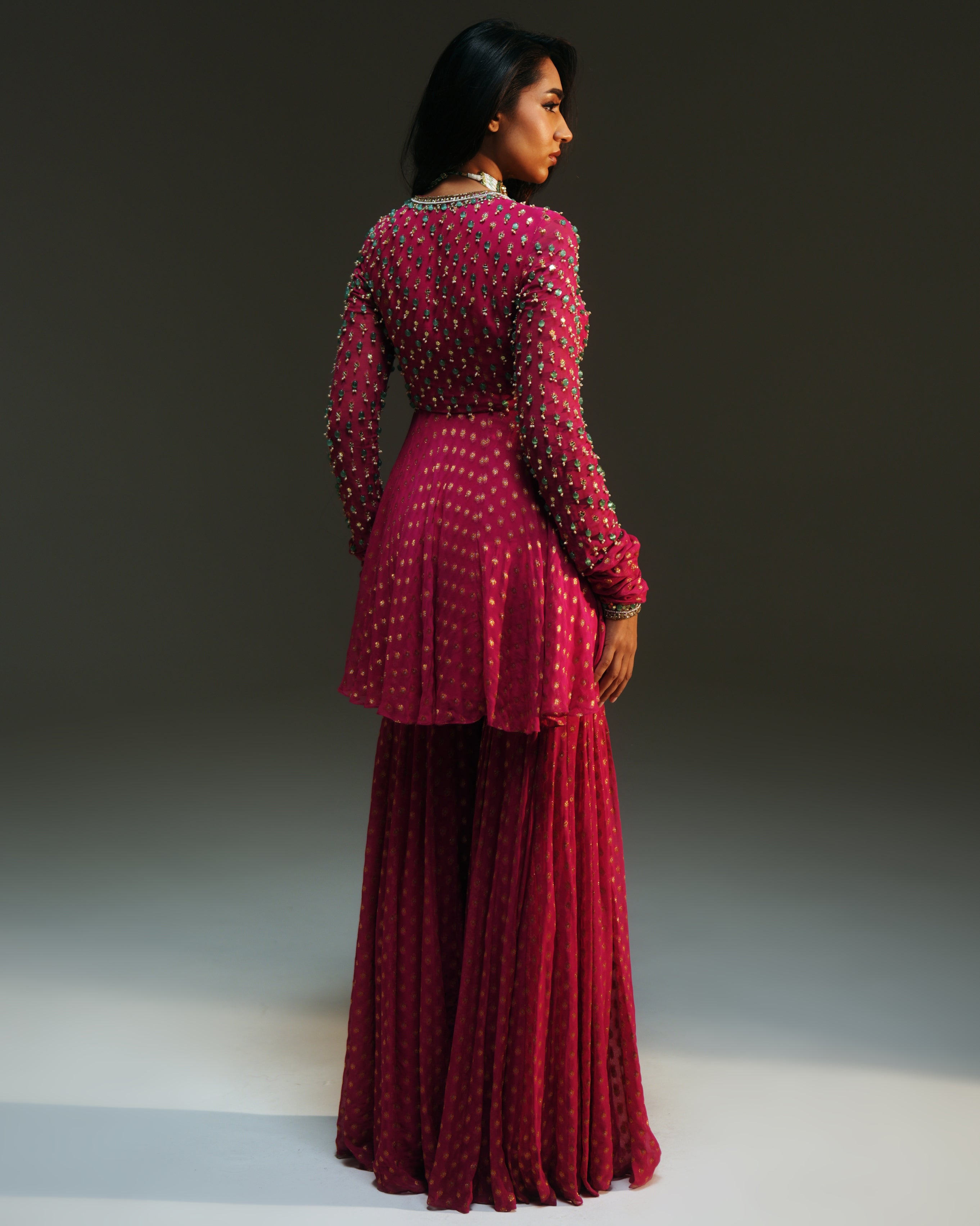 Nidhi Sharara Set