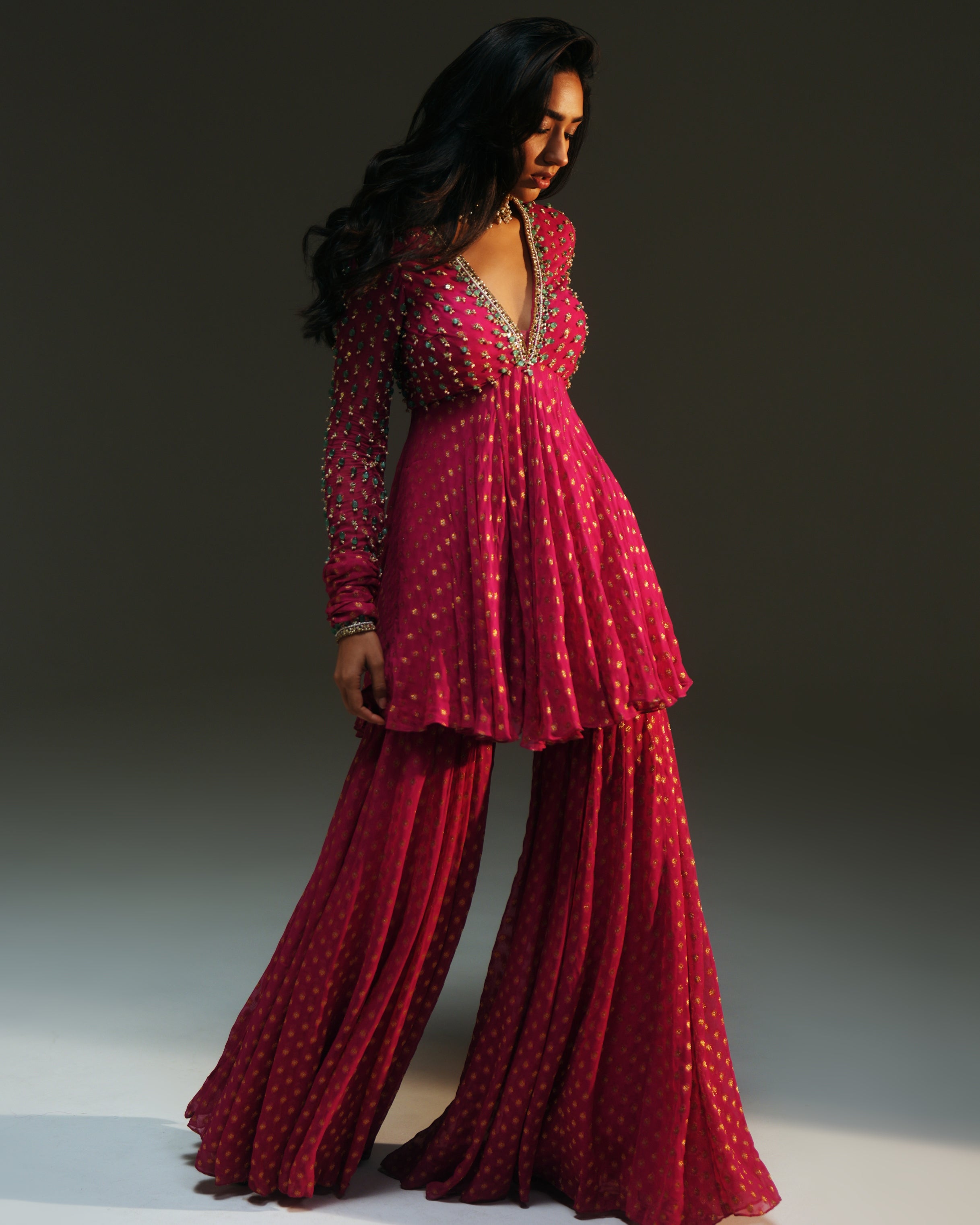 Nidhi Sharara Set