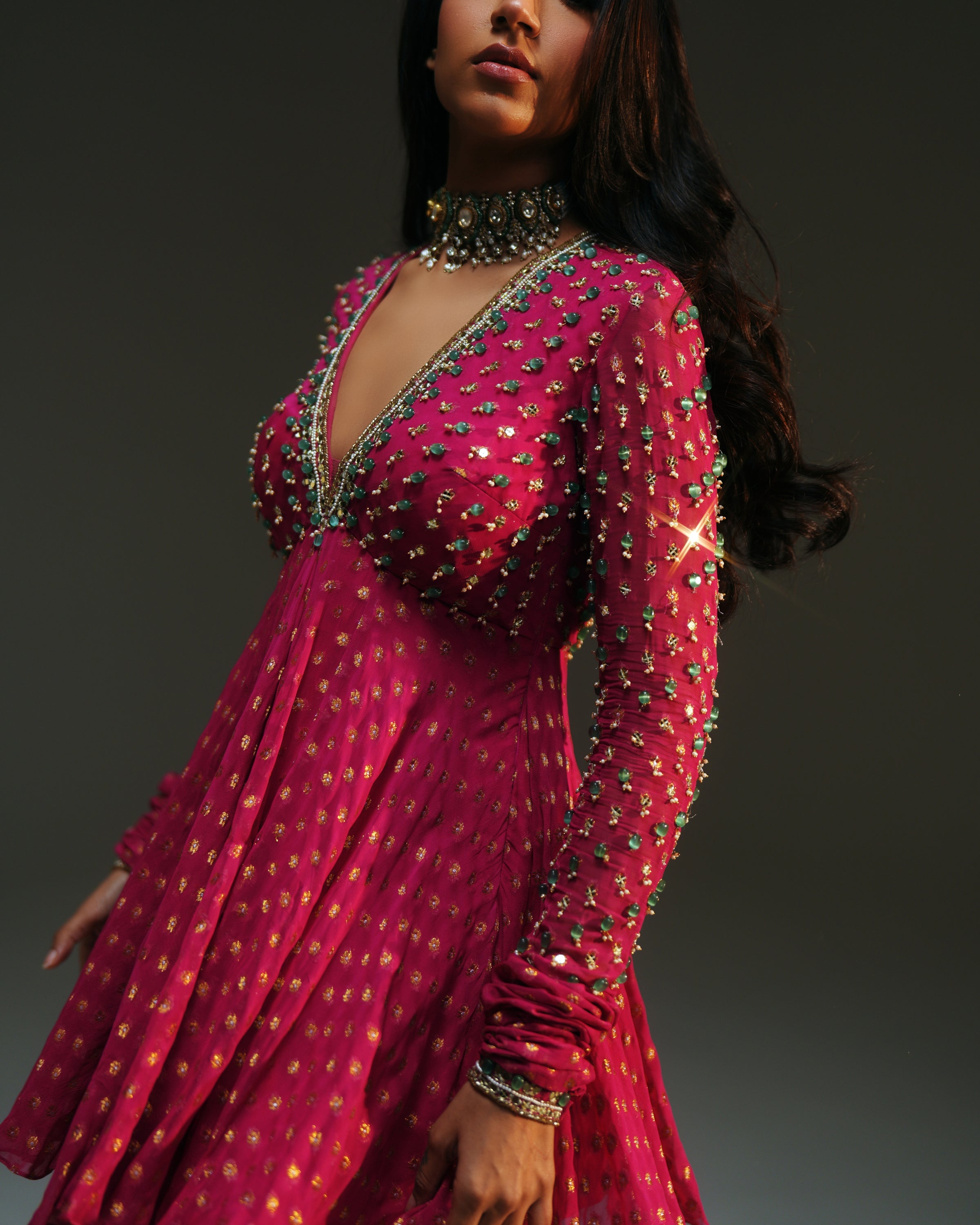 Nidhi Sharara Set
