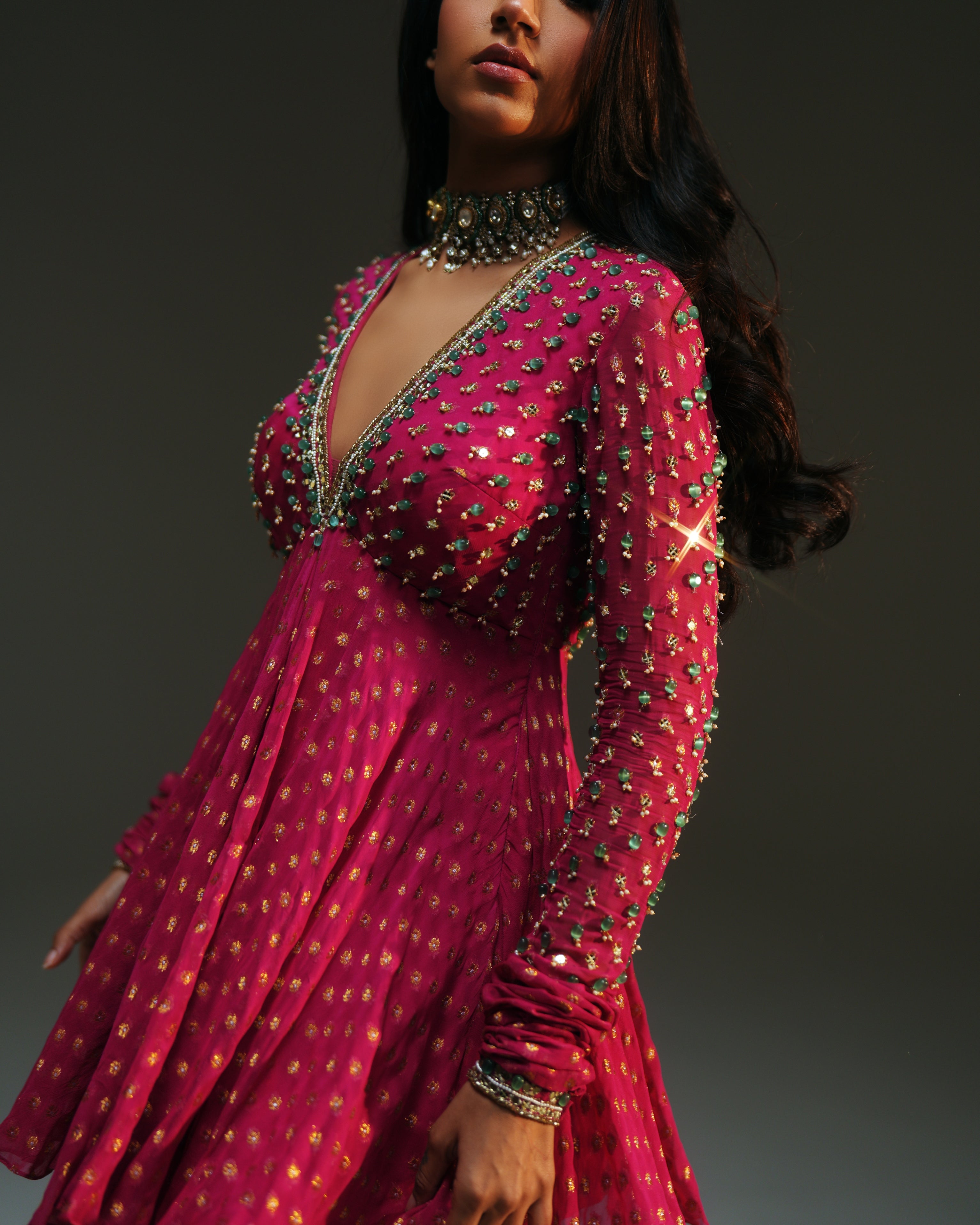 Nidhi Sharara Set