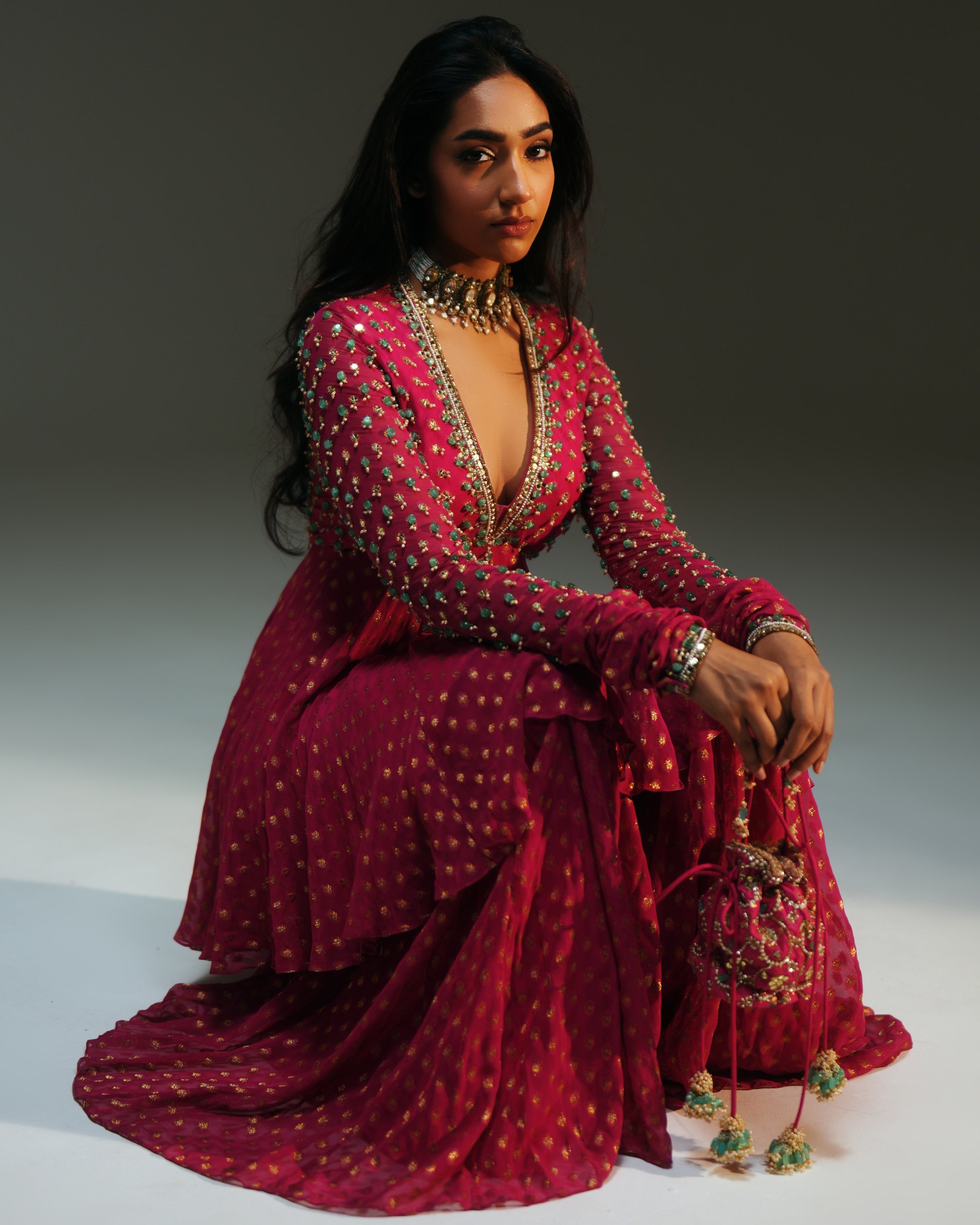 Nidhi Sharara Set