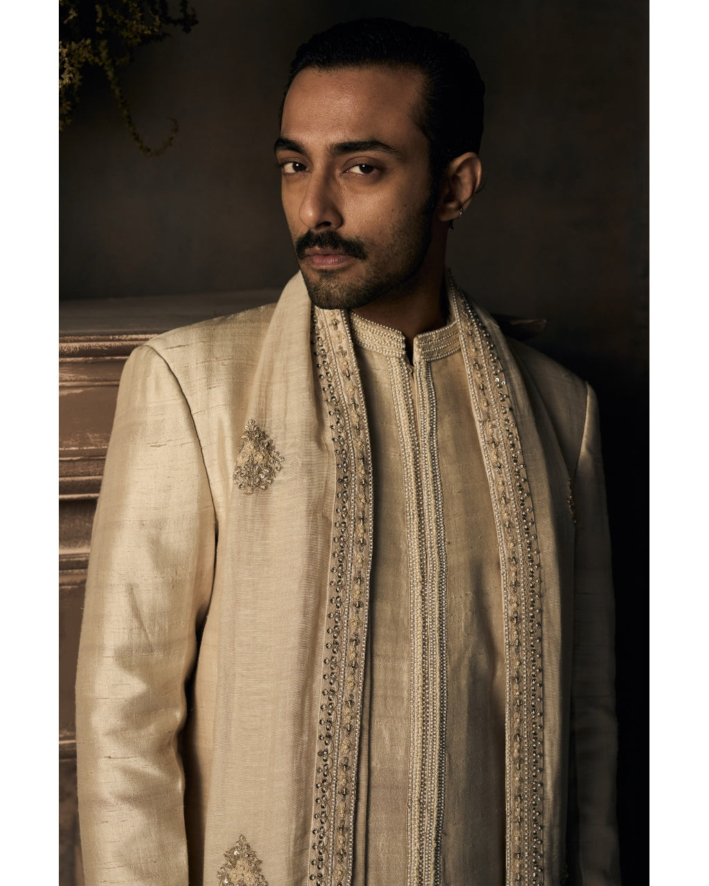 The Royal Mogra Sherwani Set