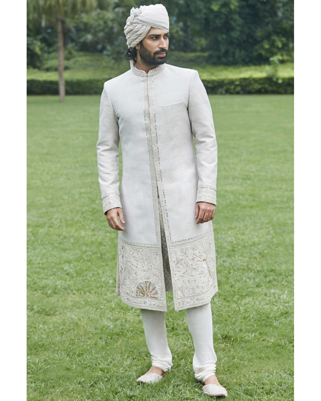 The Wild Seascape Sherwani Set