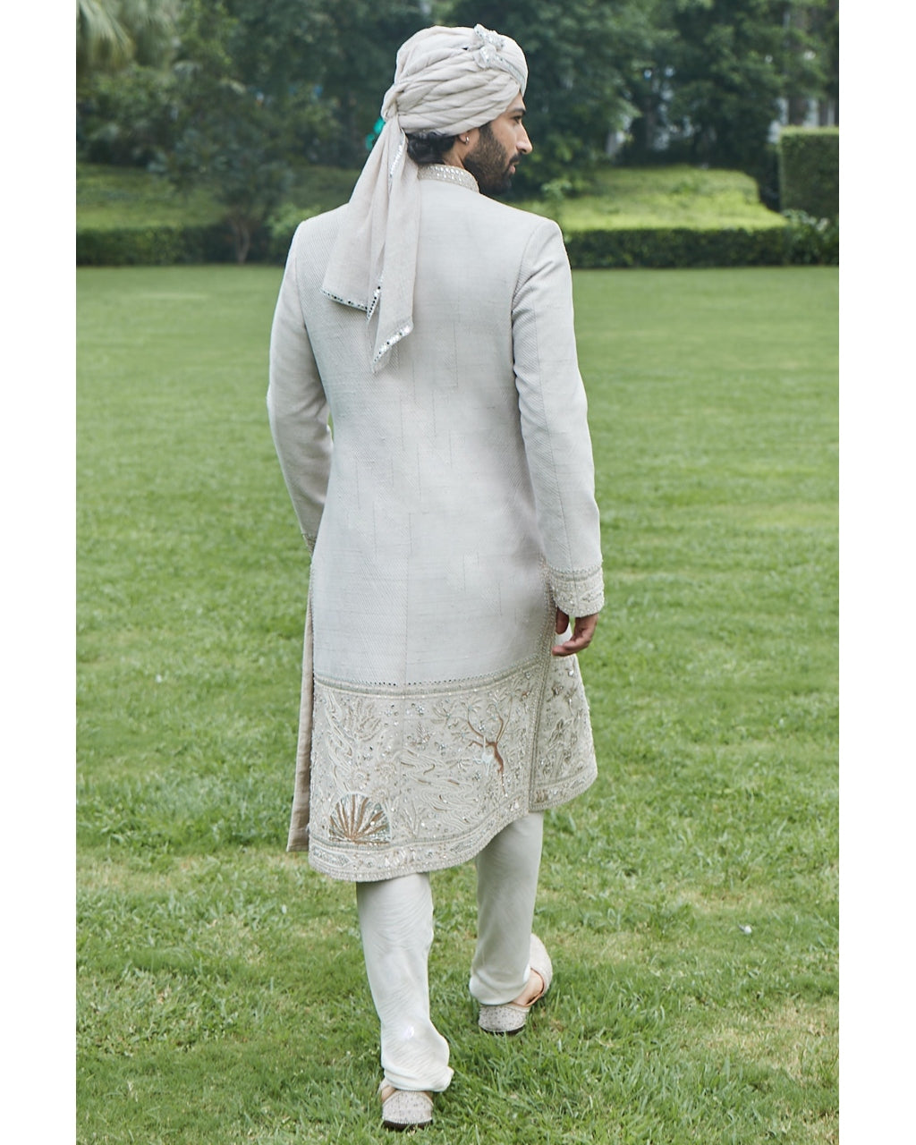 The Wild Seascape Sherwani Set