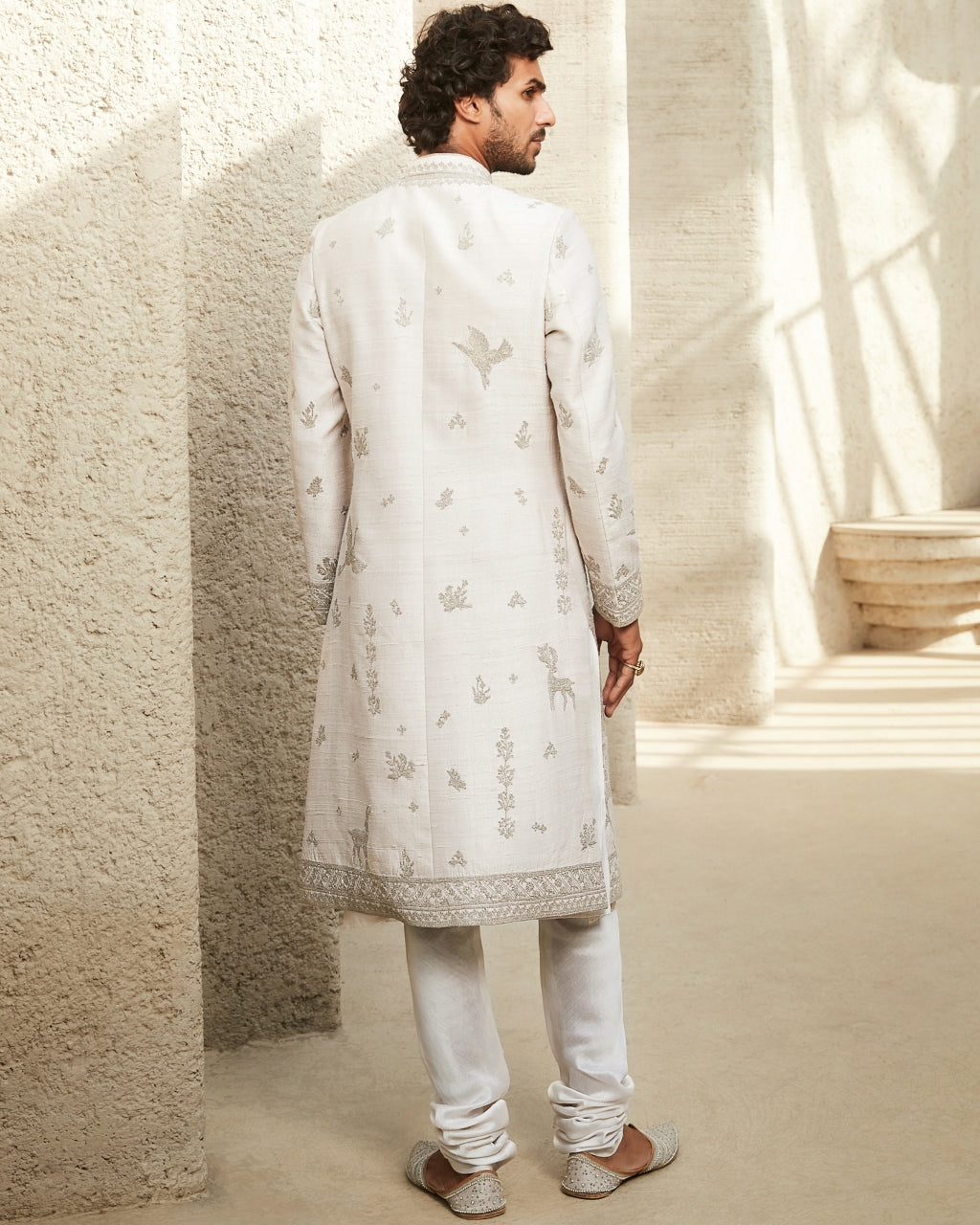 The Ivory Impact Sherwani Set