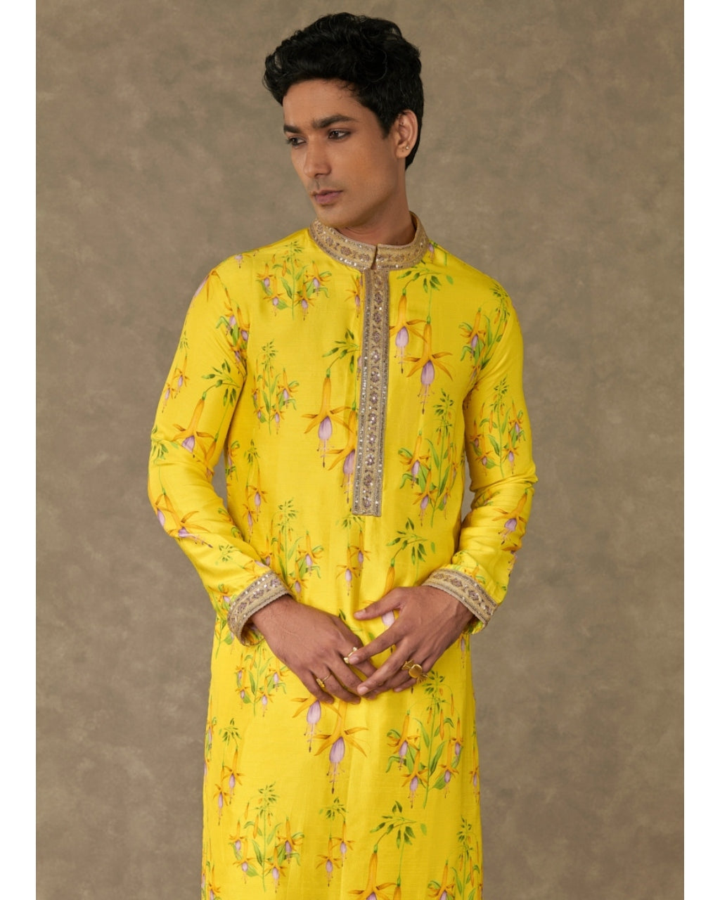 Lemon Yellow Juhi Kurta Set