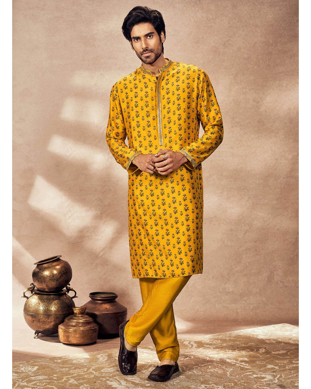 Yellow Pixie Dust Kurta Set