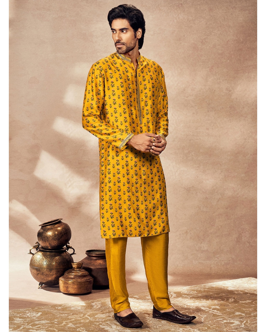 Yellow Pixie Dust Kurta Set