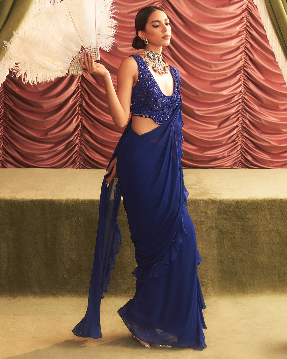 Mallika Concept Sari Set