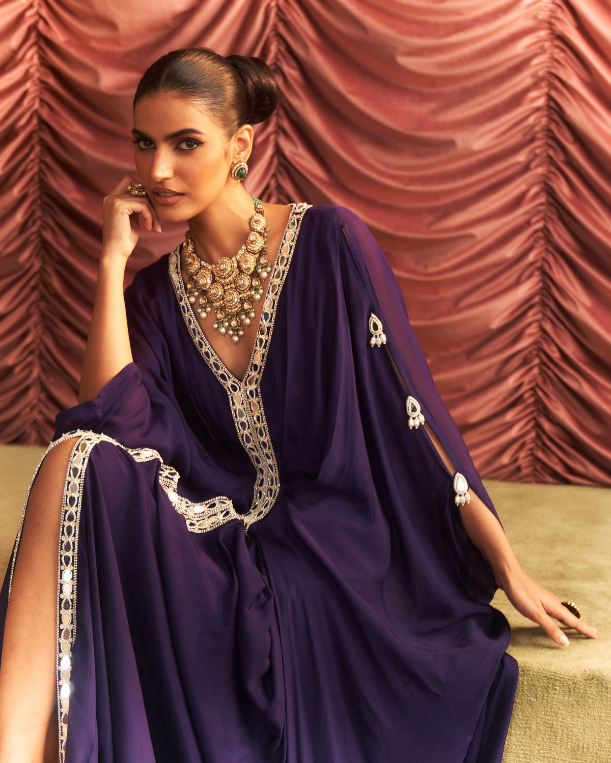 Chammak Challo Kaftan Set