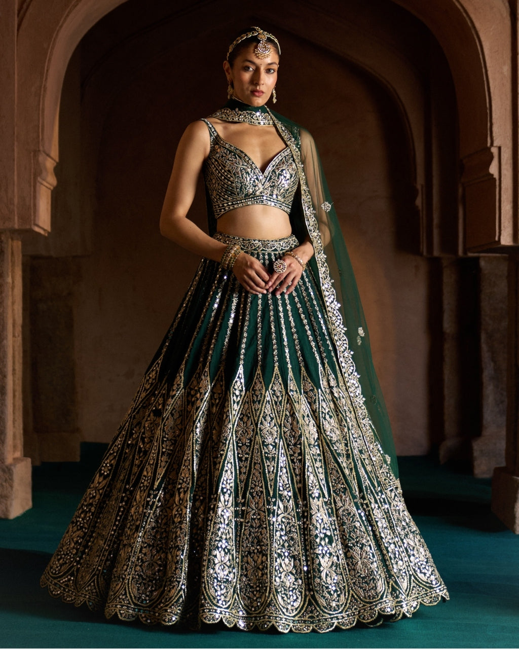 Zamurrud Lehenga Set