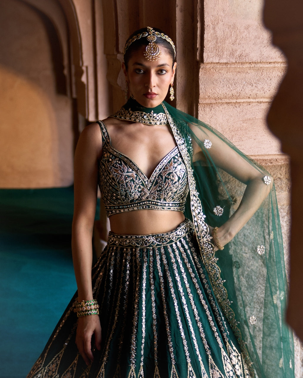Zamurrud Lehenga Set