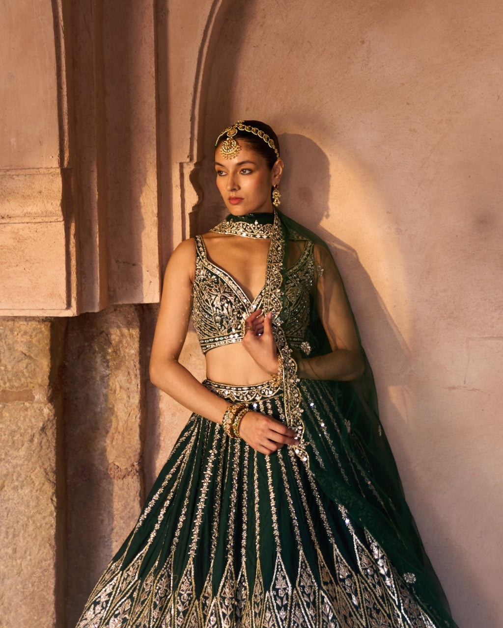 Zamurrud Lehenga Set