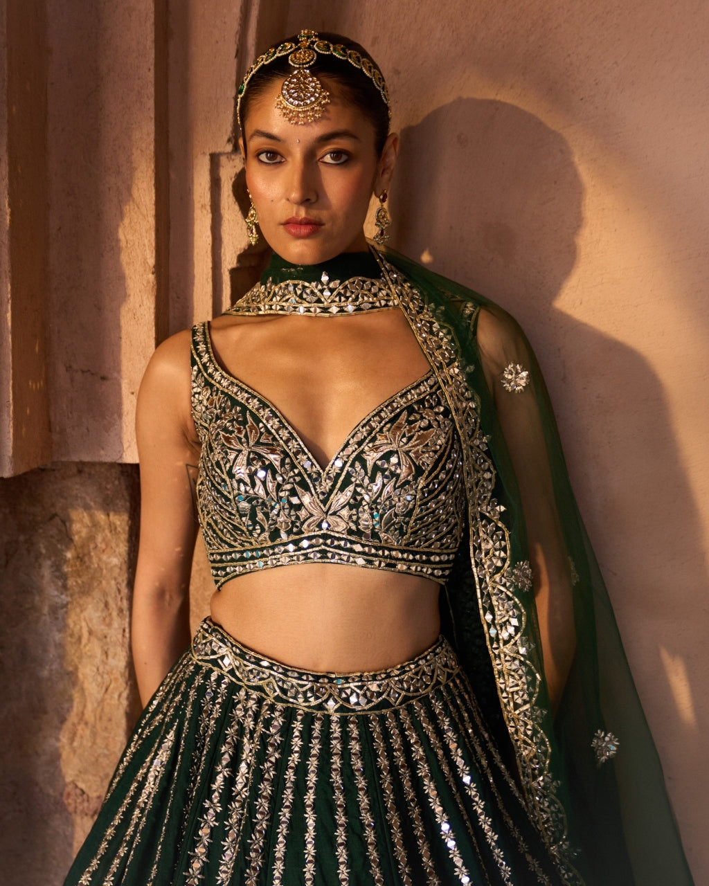 Zamurrud Lehenga Set