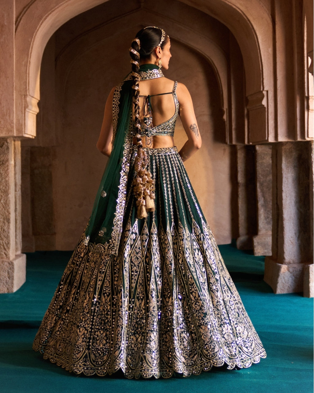 Zamurrud Lehenga Set