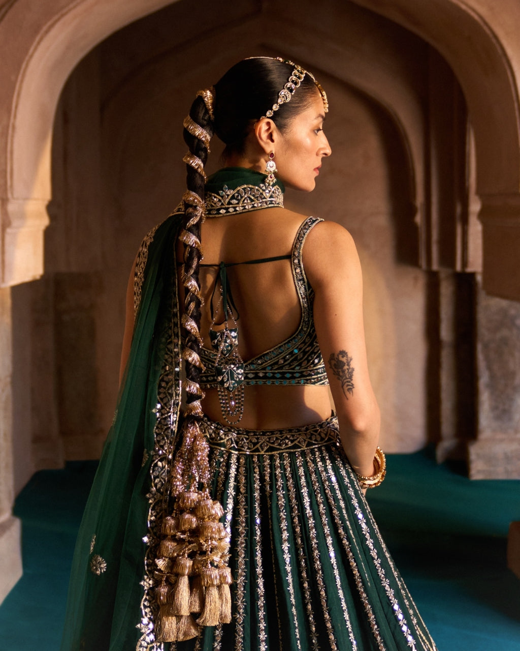 Zamurrud Lehenga Set