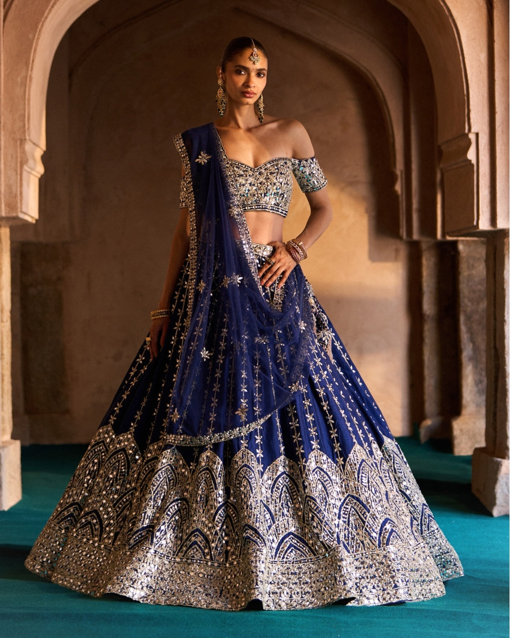 Neer Lehenga Set