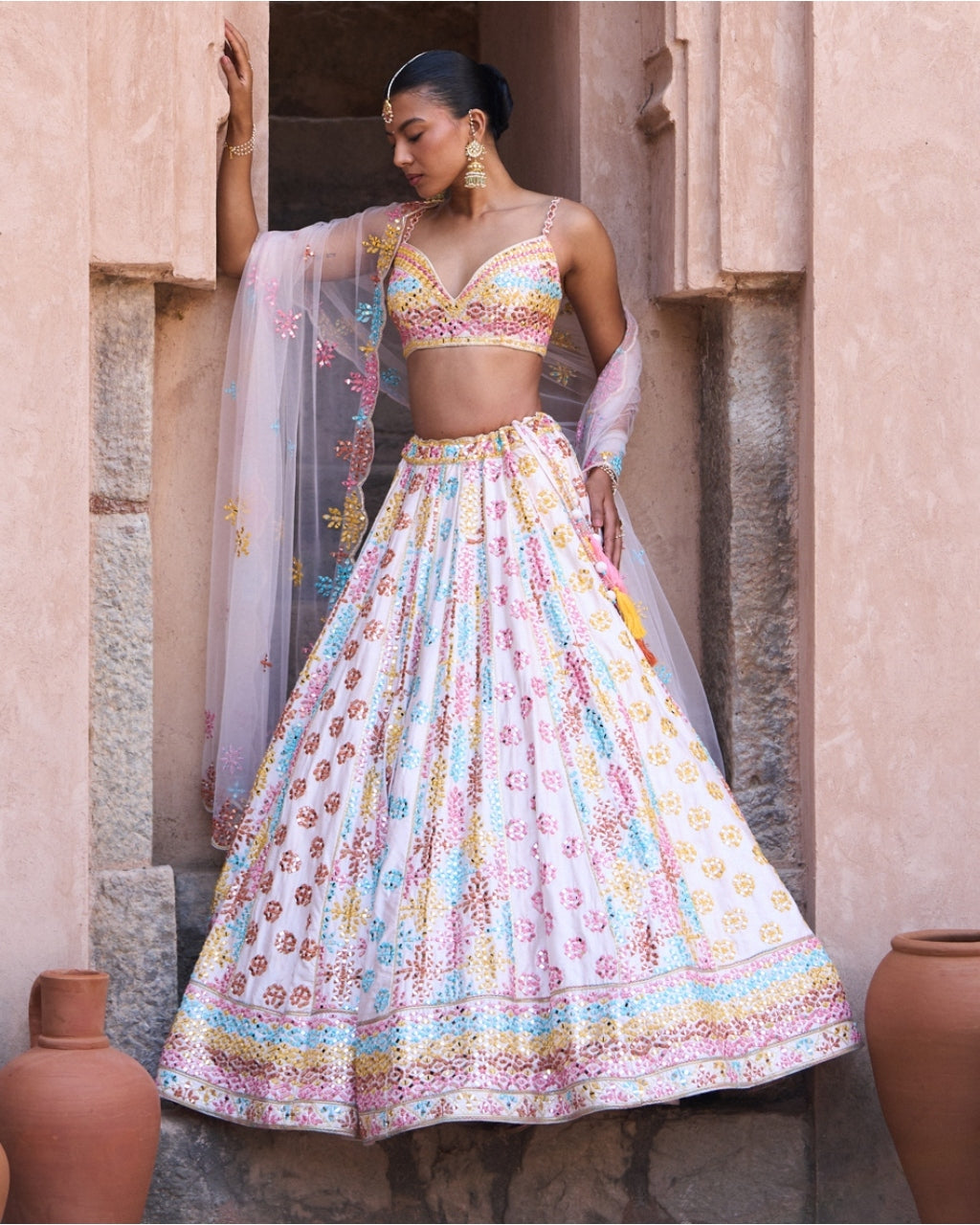 Phool Lehenga Set