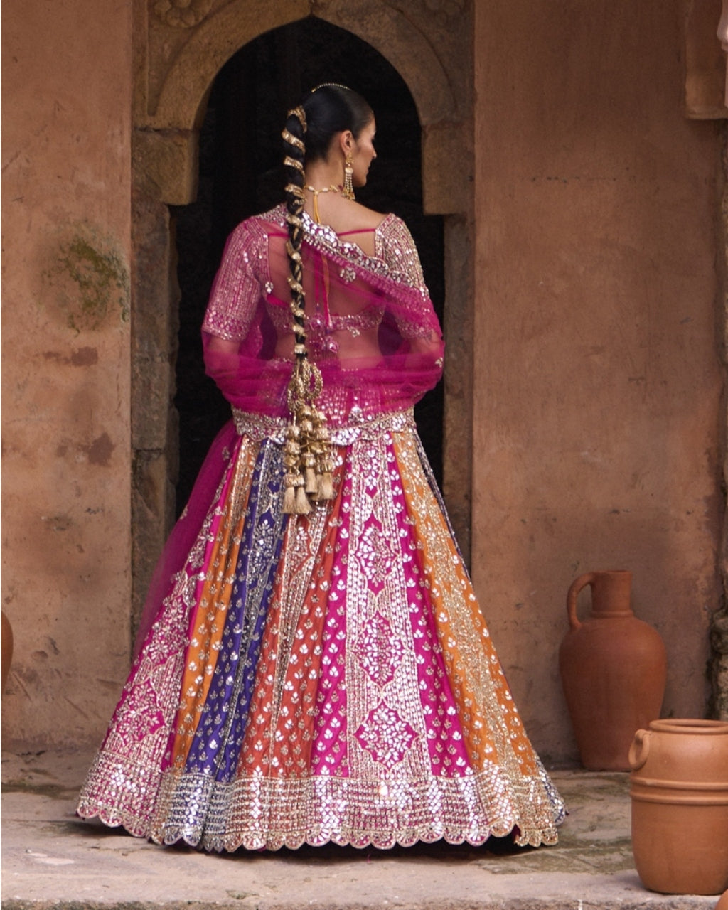 Prism Lehenga Set