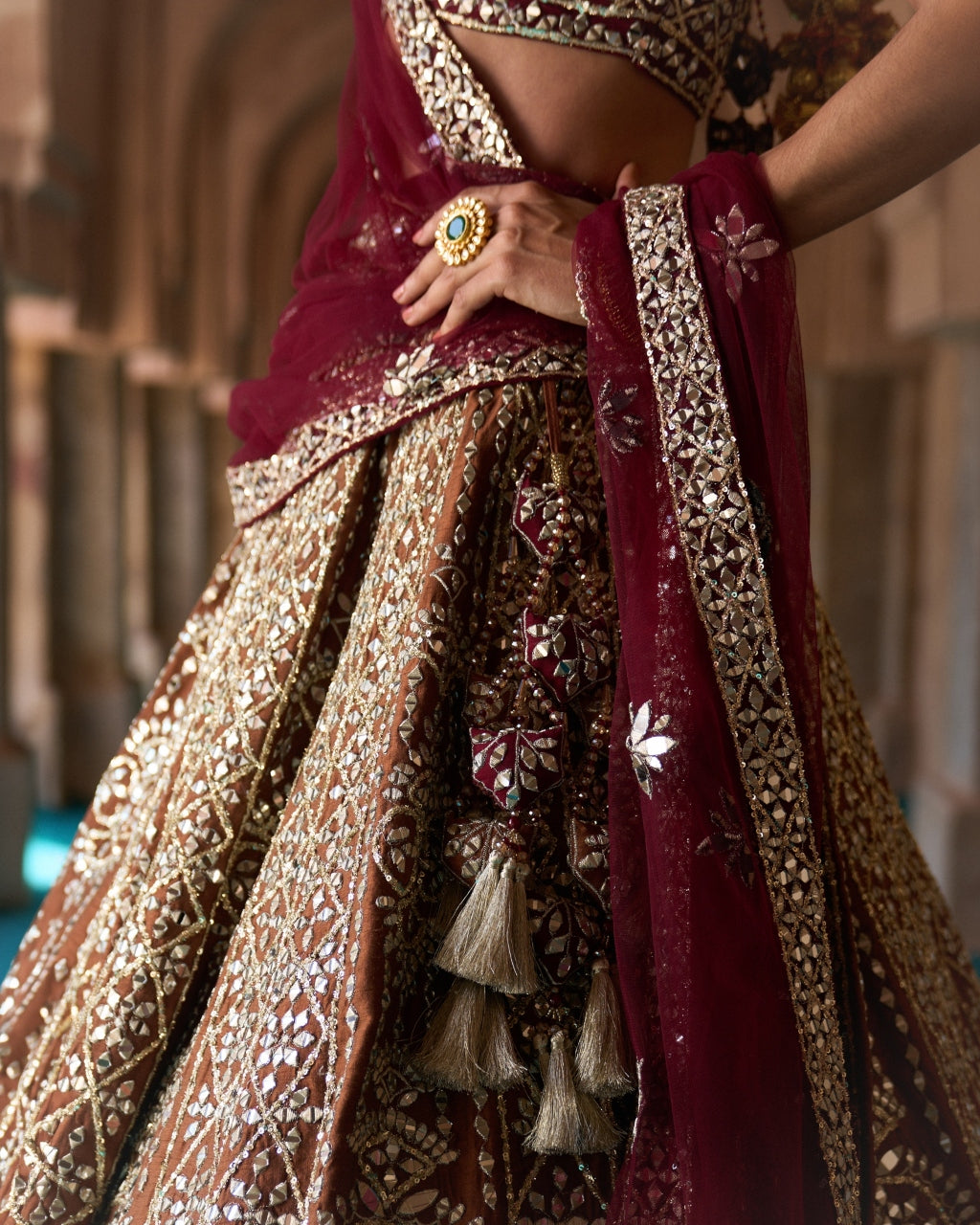 Prithvi Lehenga Set