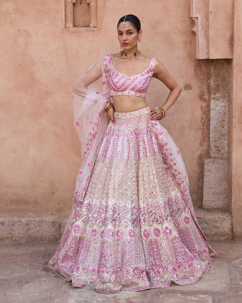 Gulaab Lehenga Set