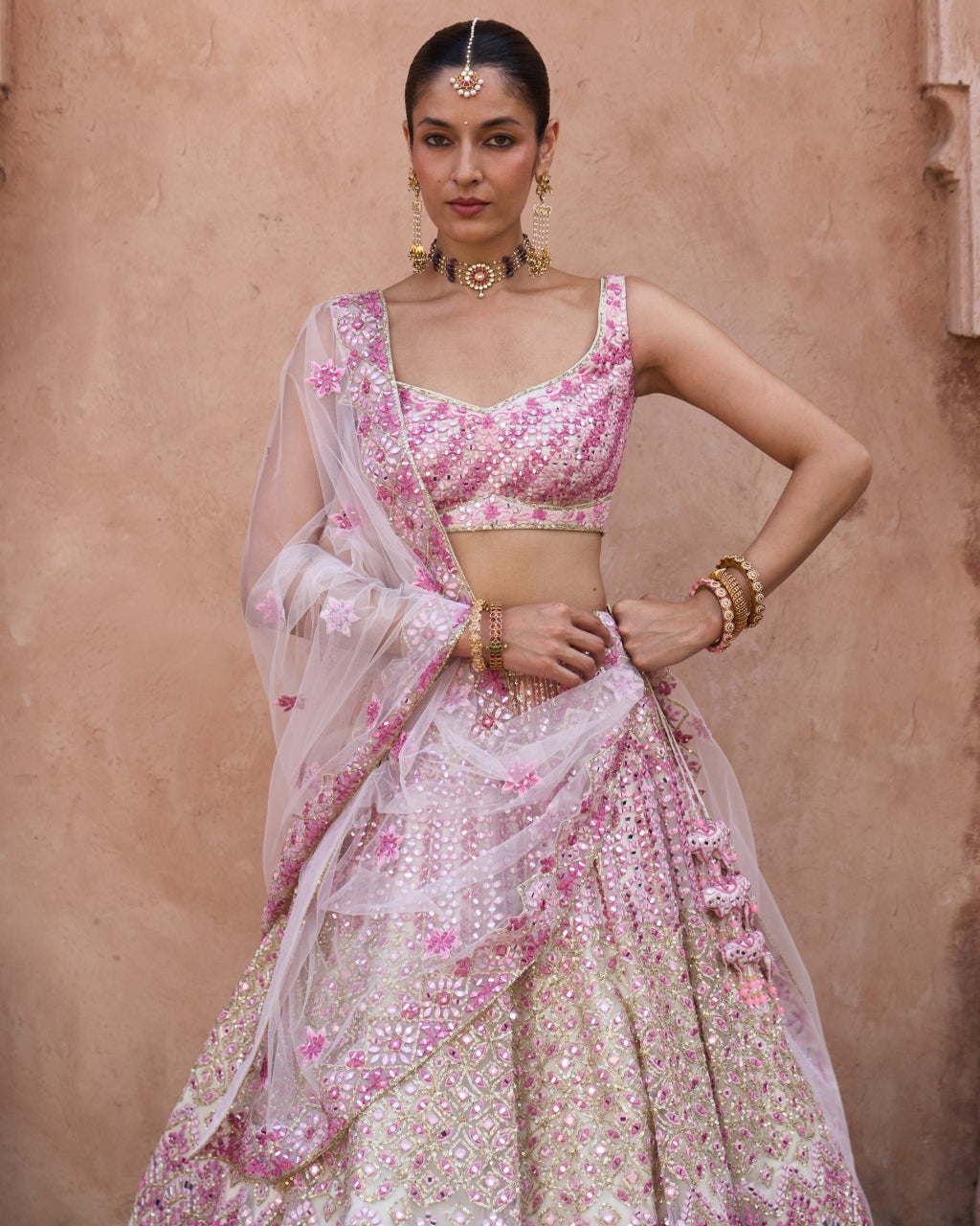 Gulaab Lehenga Set