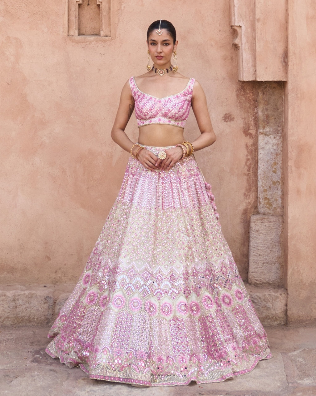 Gulaab Lehenga Set