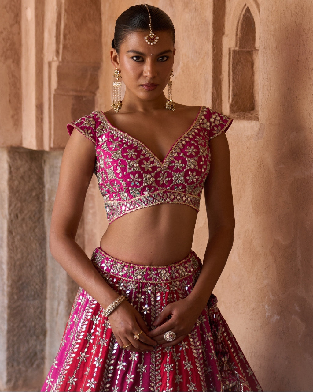 Agni Lehenga Set