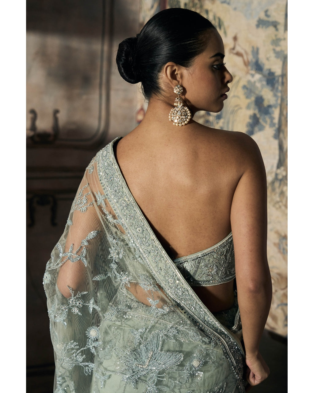 The Midnight Garden of Eden Sari