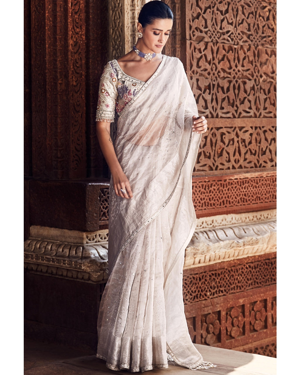 The Royal Nandi Tissue Sari