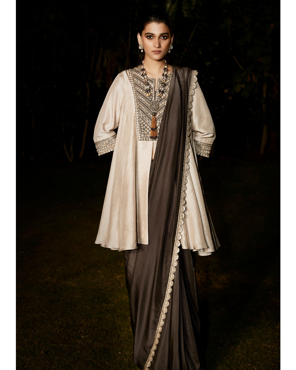 The Parsi Parisian Sari