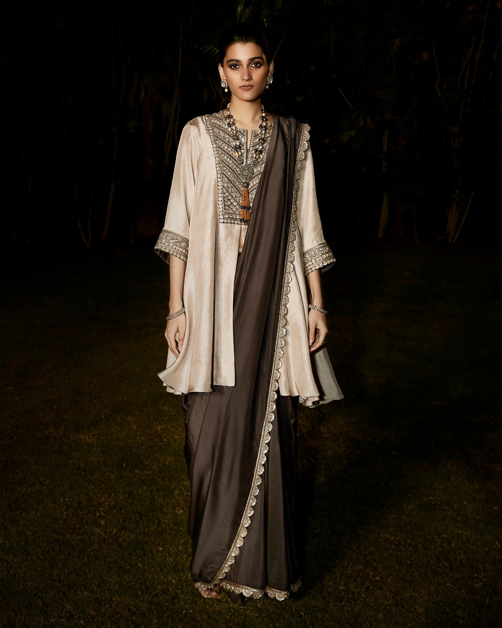 The Parsi Parisian Sari