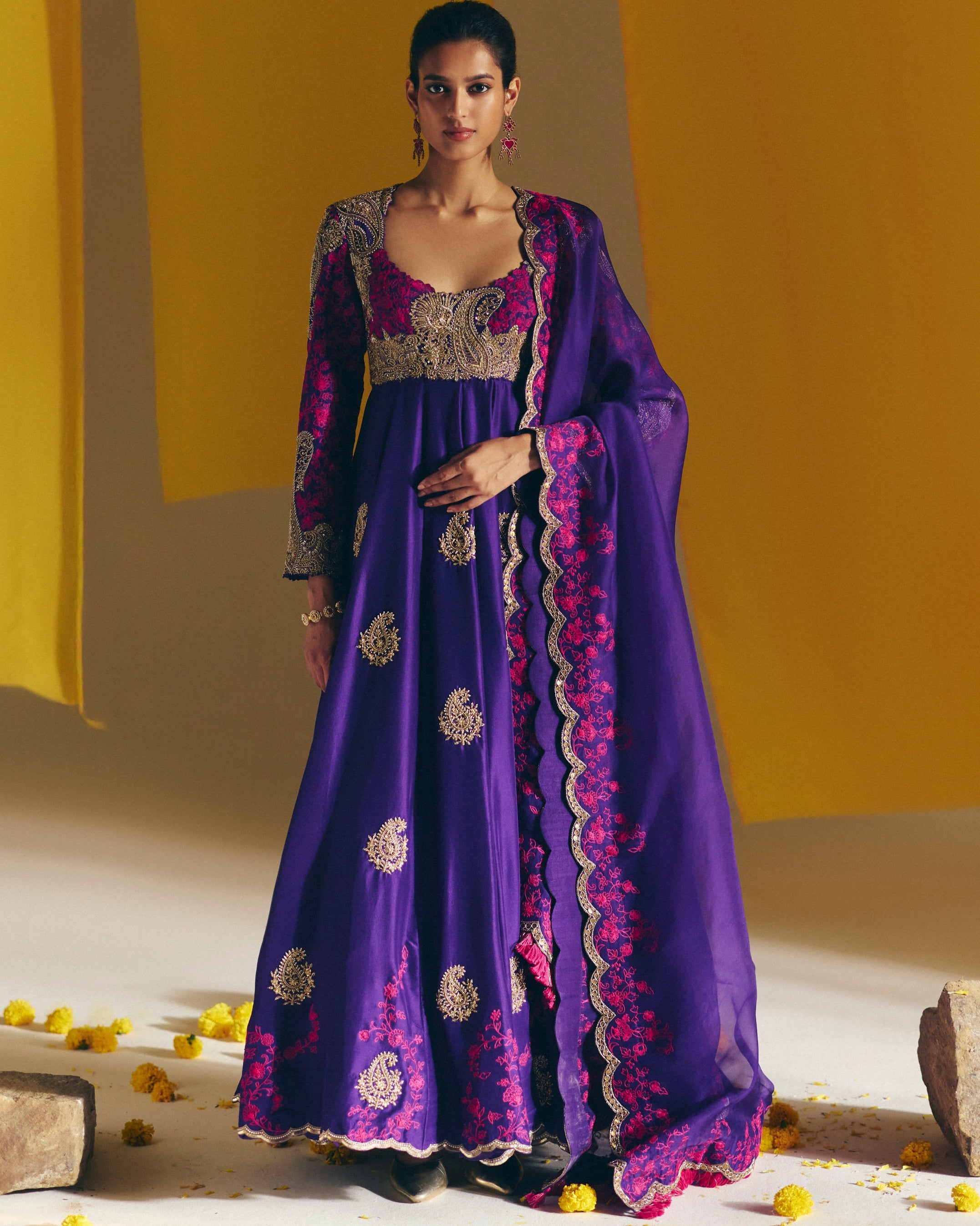Devika Anarkali Set | Mrunalini Rao – KYNAH