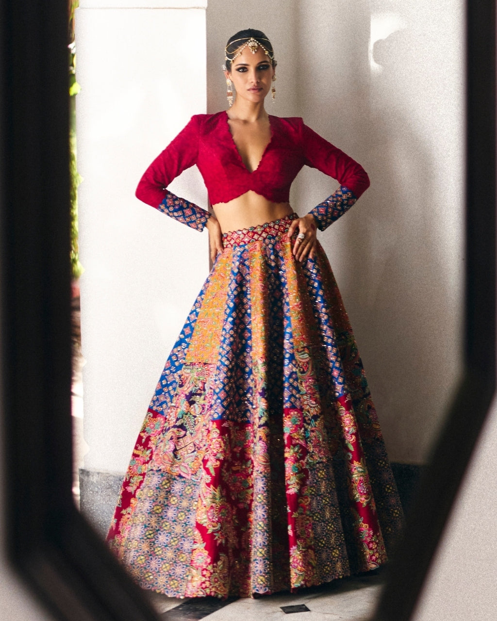 Sarga Lehenga Set