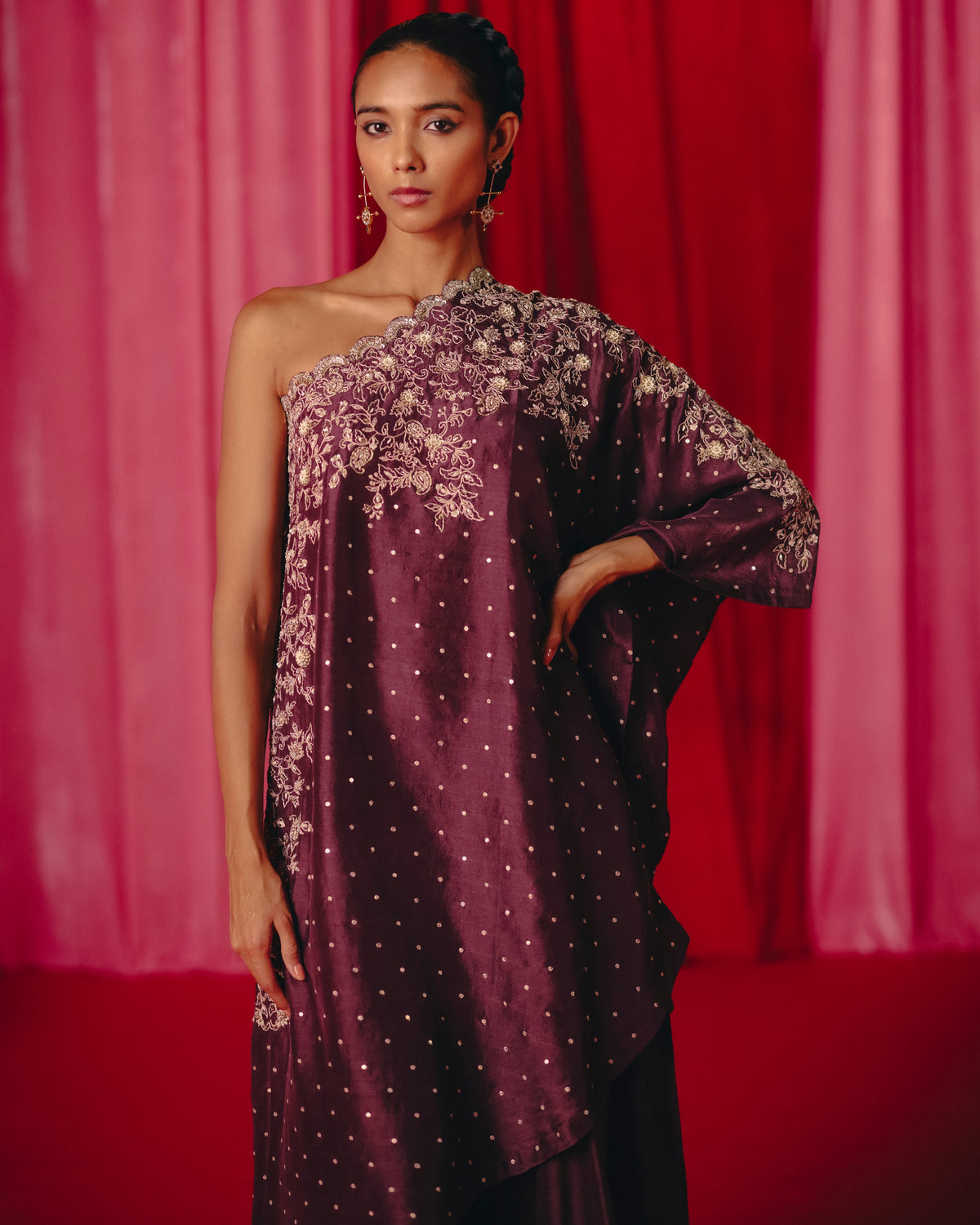 Charvi Pearl Kaftan Set