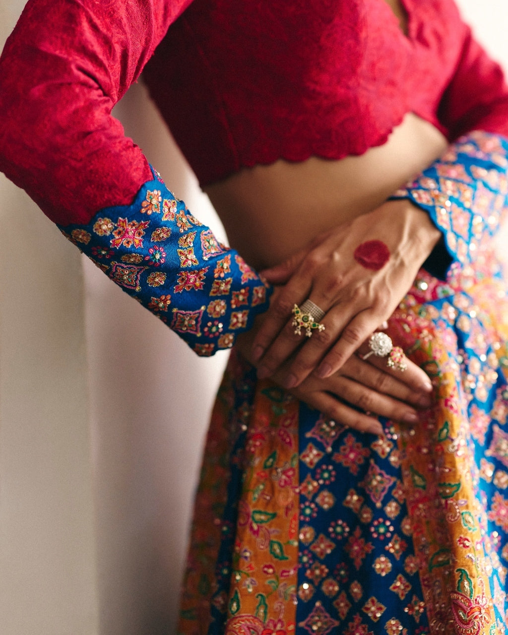 Sarga Lehenga Set