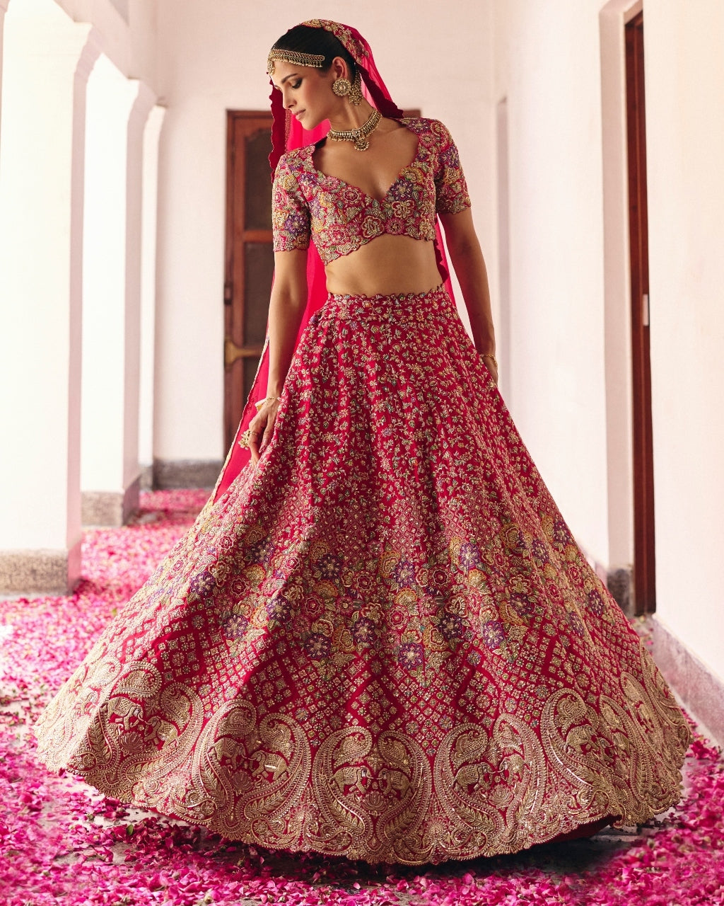 Aeindri Lehenga Set