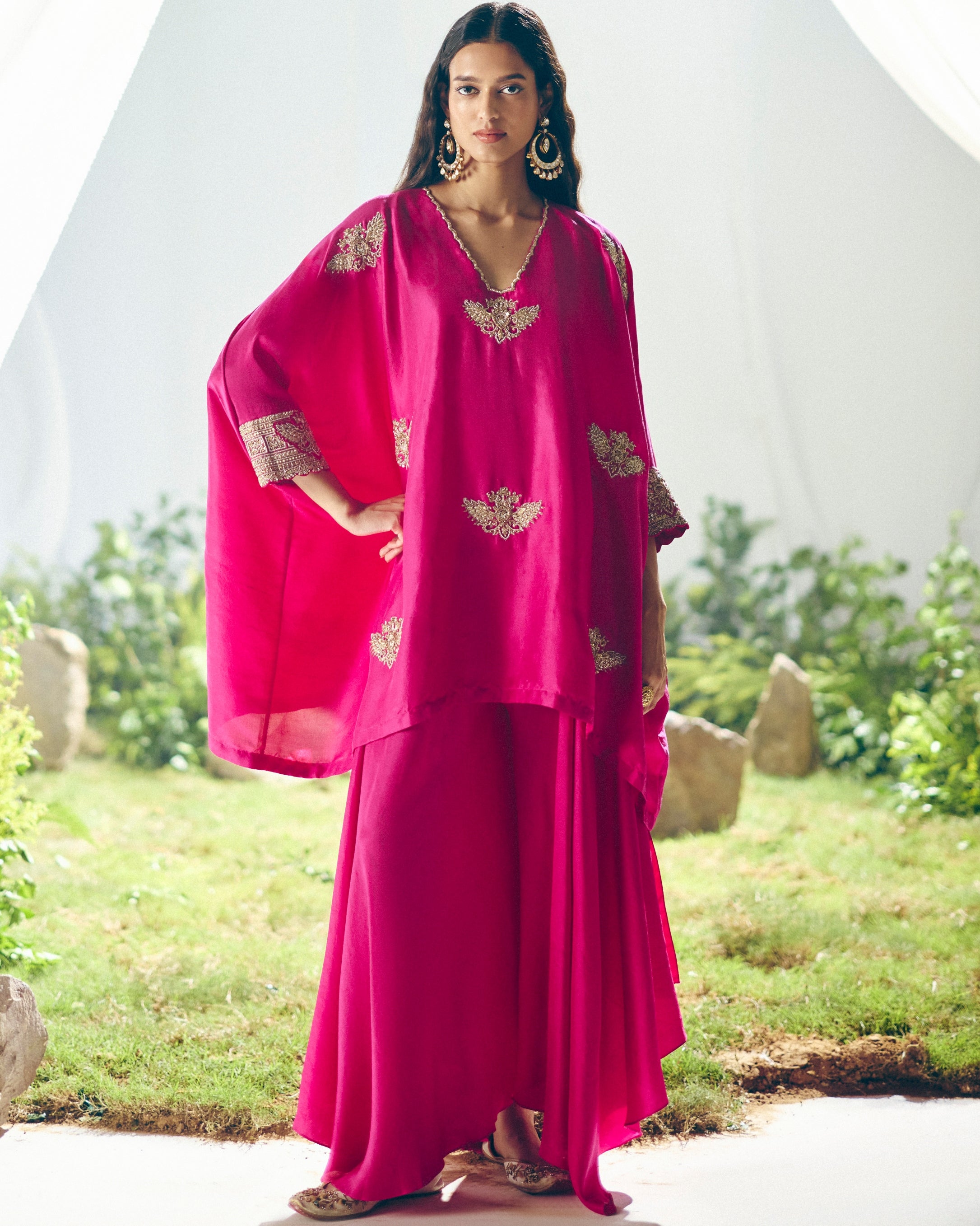 Mayura Cuff Kurta Set