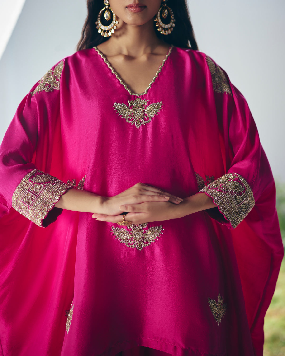 Mayura Cuff Kurta Set