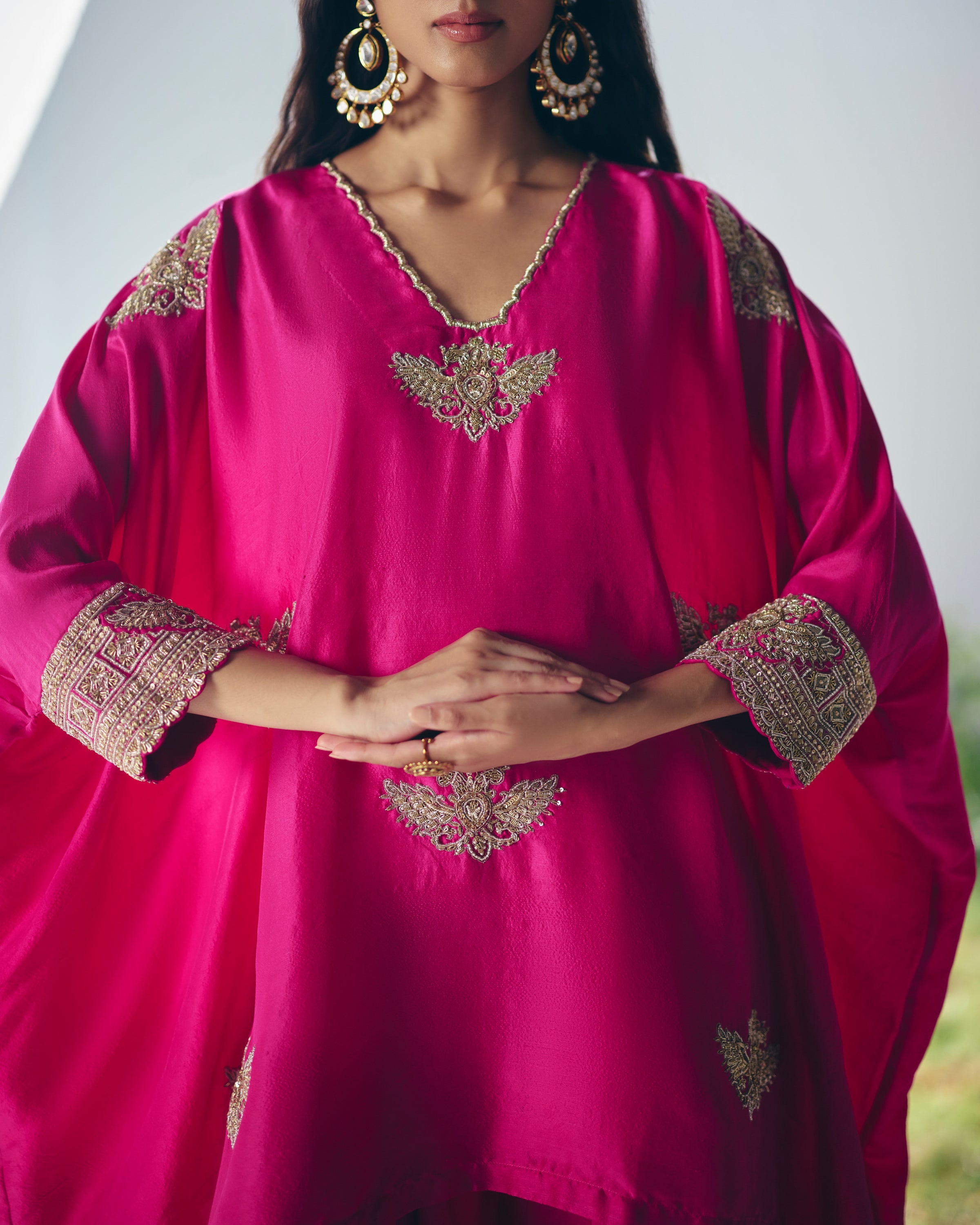 Mayura Cuff Kurta Set