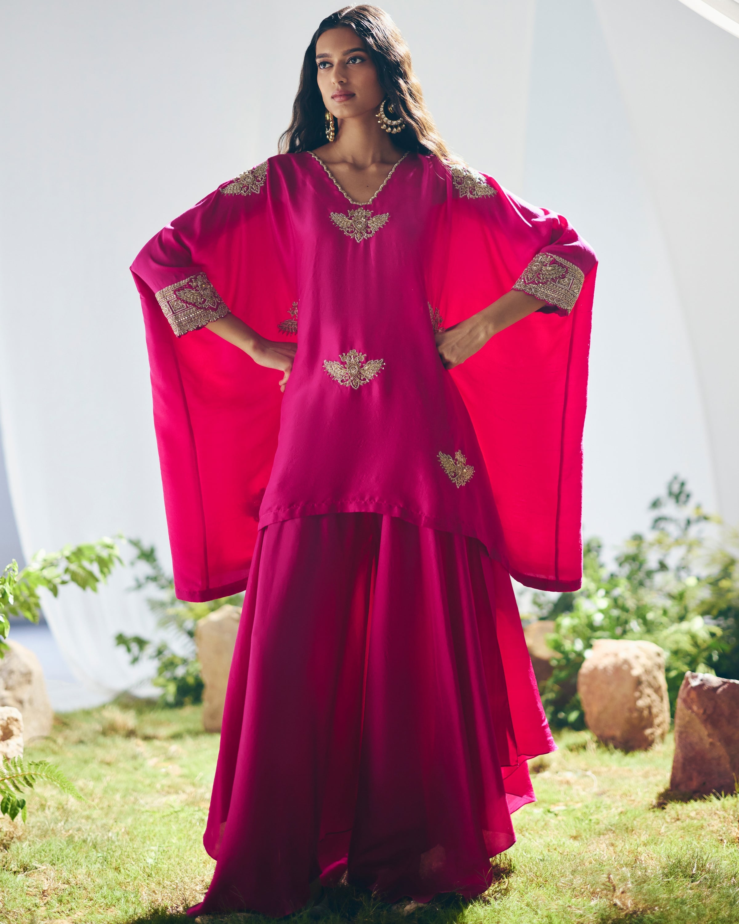 Mayura Cuff Kurta Set