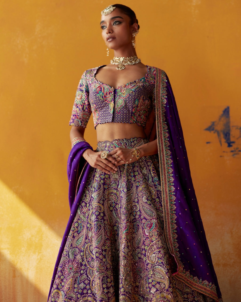 Aindri Lehenga Set