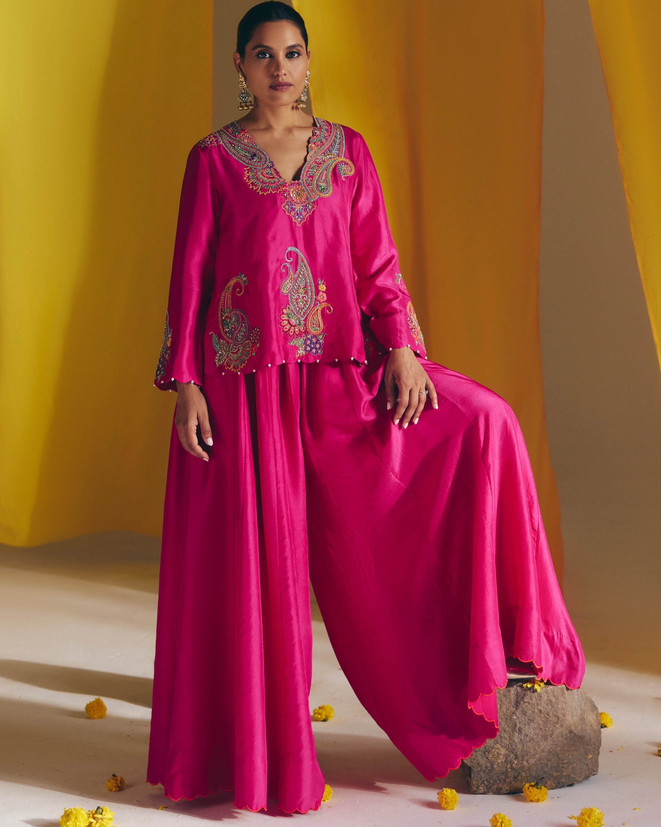 Samhita Short Kurta Set